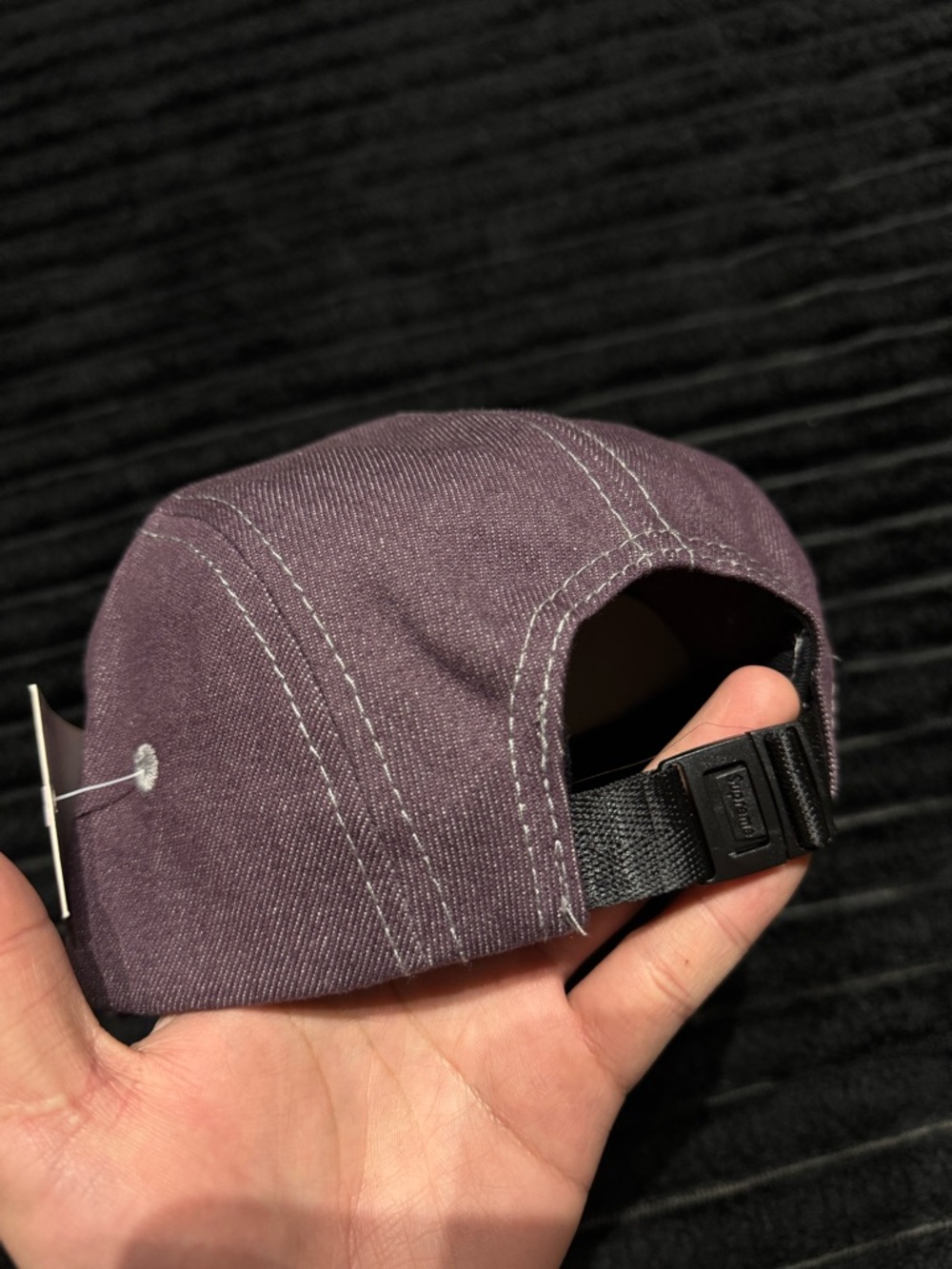 Supreme Purple 5-Panel Camp Cap - Picture 2 of 3